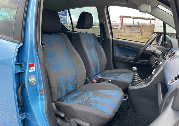 Opel Agila cena 18450 przebieg: 118000, rok produkcji 2011 z Tarczyn małe 379